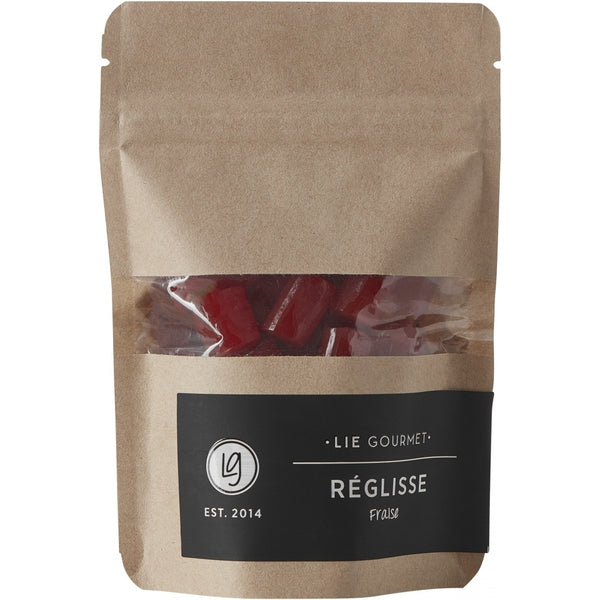 LIE GOURMET Lakrids jordbær (110 g) Liquorice Strawberry